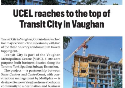 UCEL-Transit-City-Vaughan-EquipmentJournal.com-STORY-AUG-3-2020-ISSUE