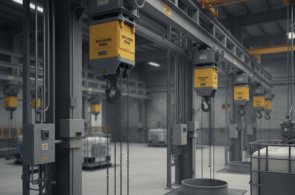 explosion proof hoists