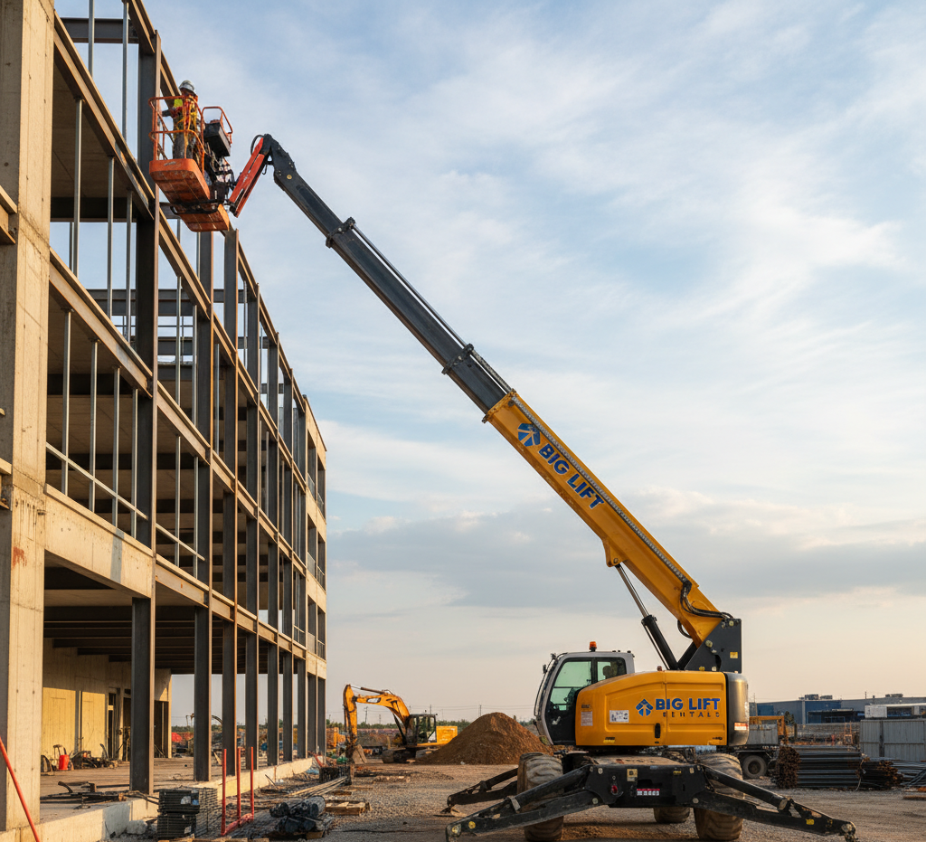 construction lift for rental